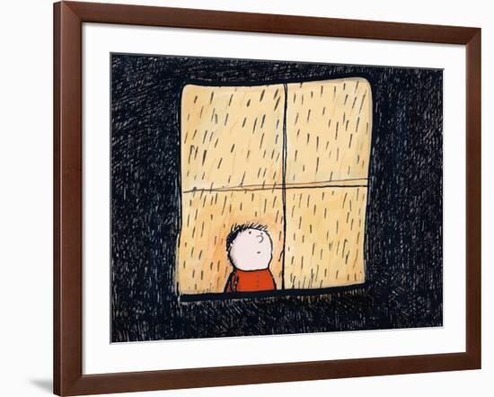 Waiting-Carla Martell-Framed Giclee Print