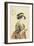 Waitress Okita of Naniwaya Teahouse, 1792-1793-Katsukawa Shuncho-Framed Giclee Print