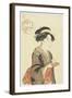 Waitress Okita of Naniwaya Teahouse, 1792-1793-Katsukawa Shuncho-Framed Giclee Print