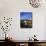 Waits River, View of Church and Barn in Autumn, Northeast Kingdom, Vermont, USA-Walter Bibikow-Mounted Photographic Print displayed on a wall