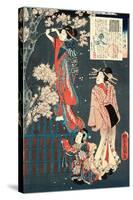 Wakamurasaki No Hanashi-Utagawa Toyokuni-Stretched Canvas
