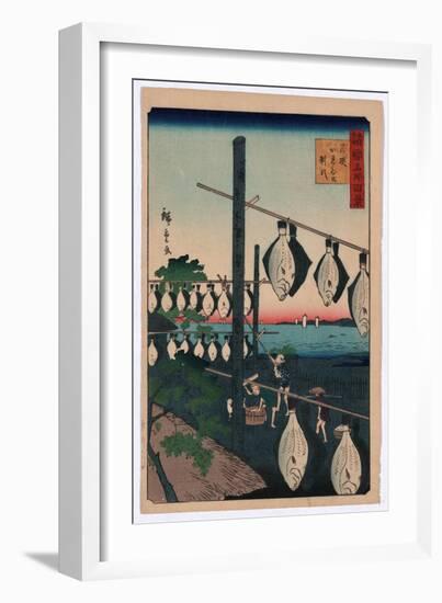 Wakasa Karei O Seisu-Utagawa Hiroshige-Framed Giclee Print