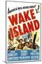 Wake Island, Foreground from Left: Macdonald Carey, Brian Donlevy, Robert Preston, 1942-null-Mounted Photo