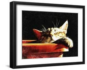 Wake Me When It Is Dinner Time-Dorothy Berry-Lound-Framed Giclee Print