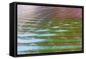 Wake Ripples II-Kathy Mahan-Framed Stretched Canvas