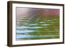 Wake Ripples II-Kathy Mahan-Framed Photographic Print