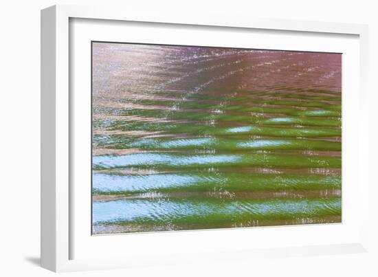 Wake Ripples II-Kathy Mahan-Framed Photographic Print