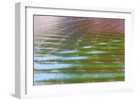 Wake Ripples II-Kathy Mahan-Framed Photographic Print