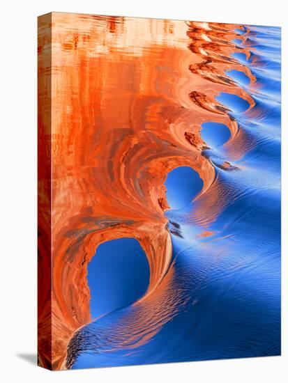 Wake Spiral II-Kathy Mahan-Stretched Canvas