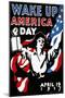 Wake Up America Day, 1917-James Montgomery Flagg-Mounted Giclee Print