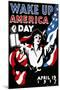 Wake Up America Day, 1917-James Montgomery Flagg-Mounted Giclee Print