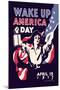 Wake Up America Day-James Montgomery Flagg-Mounted Art Print