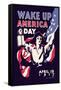 Wake Up America Day-James Montgomery Flagg-Framed Stretched Canvas