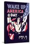 Wake Up America Day-James Montgomery Flagg-Stretched Canvas