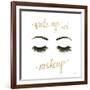 Wake Up and Make Up I-Marco Fabiano-Framed Art Print