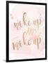 Wake Up And Make Up-Anna Quach-Framed Art Print