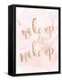 Wake Up And Make Up-Anna Quach-Framed Stretched Canvas