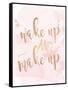 Wake Up And Make Up-Anna Quach-Framed Stretched Canvas