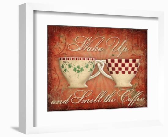 Wake Up and Smell the Coffee-Kate Ward Thacker-Framed Giclee Print