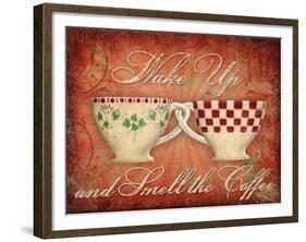 Wake Up and Smell the Coffee-Kate Ward Thacker-Framed Giclee Print