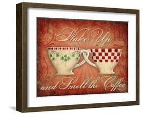 Wake Up and Smell the Coffee-Kate Ward Thacker-Framed Giclee Print