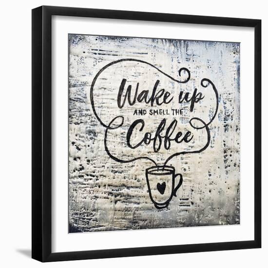 Wake Up and Smell the Coffee-Britt Hallowell-Framed Art Print