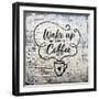 Wake Up and Smell the Coffee-Britt Hallowell-Framed Art Print