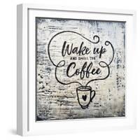 Wake Up and Smell the Coffee-Britt Hallowell-Framed Art Print