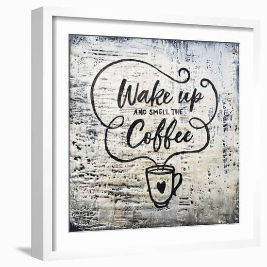 Wake Up and Smell the Coffee-Britt Hallowell-Framed Art Print