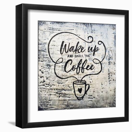 Wake Up and Smell the Coffee-Britt Hallowell-Framed Art Print