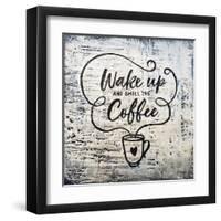 Wake Up and Smell the Coffee-Britt Hallowell-Framed Art Print