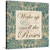 Wake Up and Smell the Roses-Elizabeth Medley-Stretched Canvas