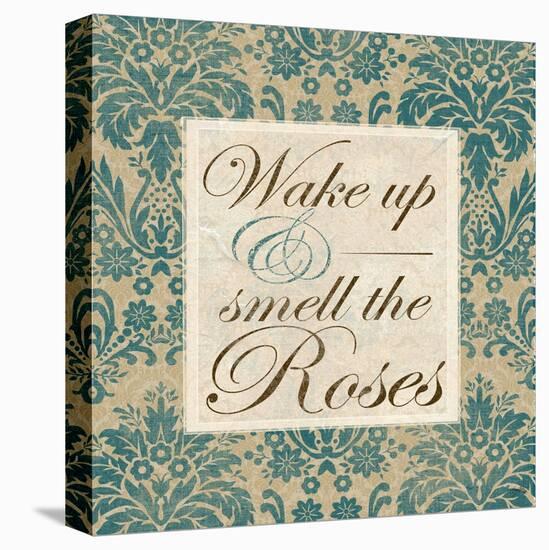 Wake Up and Smell the Roses-Elizabeth Medley-Stretched Canvas