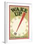 Wake Up, Give Health a Chance-null-Framed Art Print