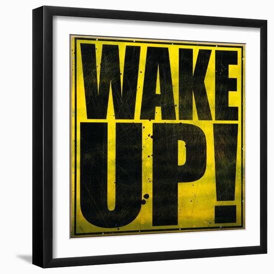 Wake Up!-Daniel Bombardier-Framed Giclee Print