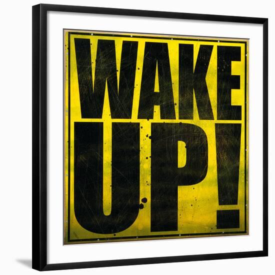 Wake Up!-Daniel Bombardier-Framed Giclee Print