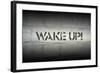 Wake Up-Yury Zap-Framed Photographic Print