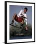 Wakeboarder in Action-null-Framed Photographic Print