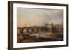 Wakefield Bridge and Chantry Chapel, 1793 (Oil on Canvas)-Philip Reinagle-Framed Giclee Print