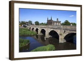 Wakefield Bridge and the Chantry Chapel-Mark Sunderland-Framed Photographic Print