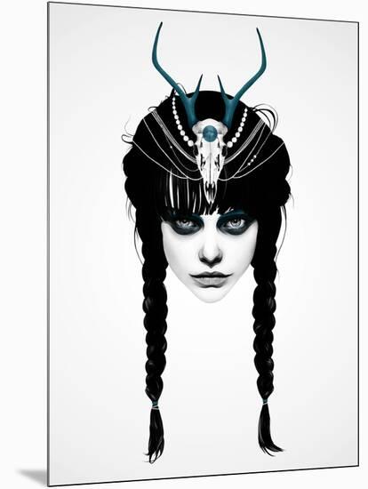 Wakeful Warrior-Ruben Ireland-Mounted Art Print