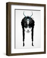 Wakeful Warrior-Ruben Ireland-Framed Art Print