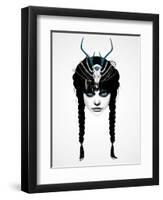 Wakeful Warrior-Ruben Ireland-Framed Art Print