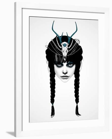 Wakeful Warrior-Ruben Ireland-Framed Art Print