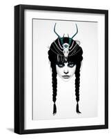 Wakeful Warrior-Ruben Ireland-Framed Art Print