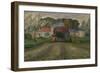 Wakes Colne Mill, Colchester, Essex, 1931 (Oil on Canvas)-John Northcote Nash-Framed Giclee Print