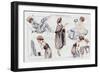 Waking-Up and Getting Dressed 1921-Maurice Milliere-Framed Photographic Print