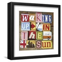 Waking Up In The Sun-Norfolk Boy-Framed Art Print