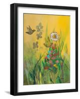 Waking Up with Sunshine-Robin Maria-Framed Art Print