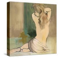 Waking Woman I (Green)-Lanie Loreth-Stretched Canvas